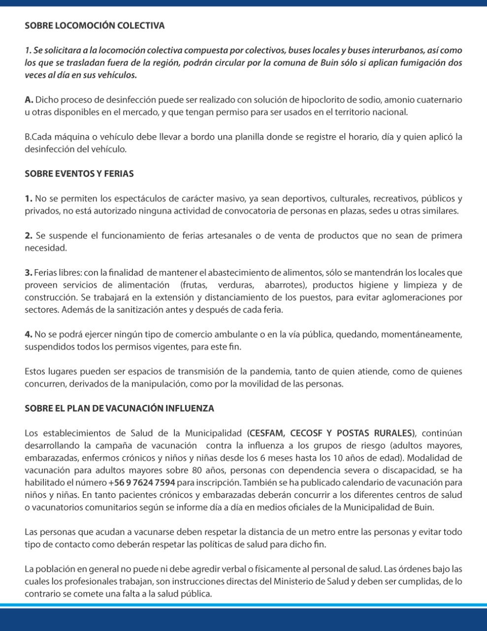 Comunicado alcalde 2